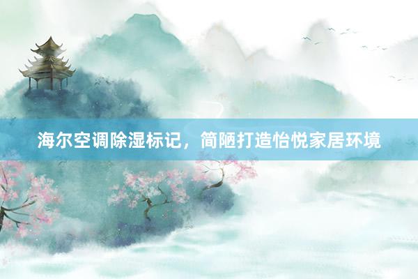 海尔空调除湿标记，简陋打造怡悦家居环境